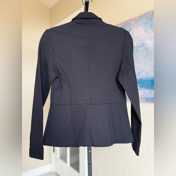 Quince Ultra Stretch Ponte Blazer in Black Women’s size extra small XS - Picture 6 of 8